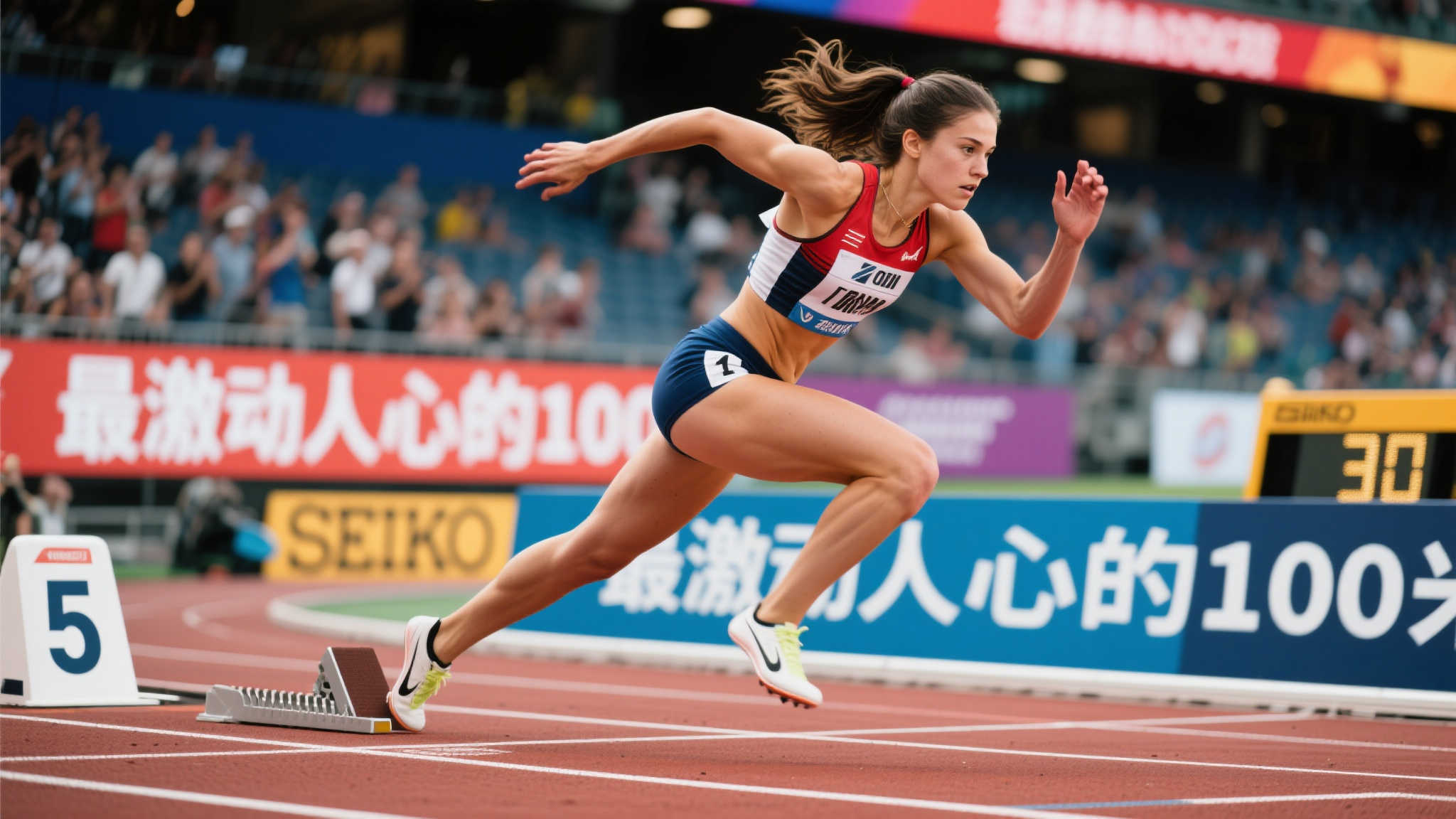 破风冲刺!17岁中国少女最后百米上演惊天逆转 破风冲刺!17岁中国少女最后百米上演惊天逆转